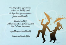 Second Line Dance Invitations